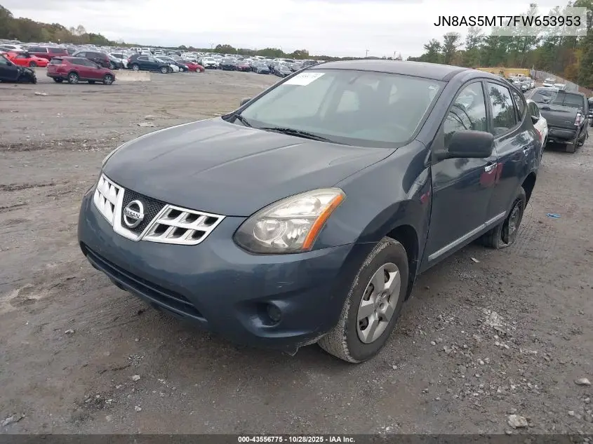 JN8AS5MT7FW653953 2015 Nissan Rogue Select S