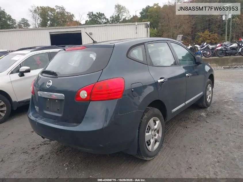 JN8AS5MT7FW653953 2015 Nissan Rogue Select S