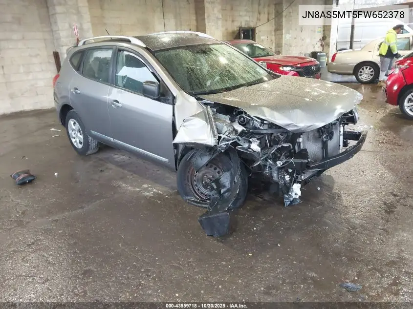 JN8AS5MT5FW652378 2015 Nissan Rogue Select S