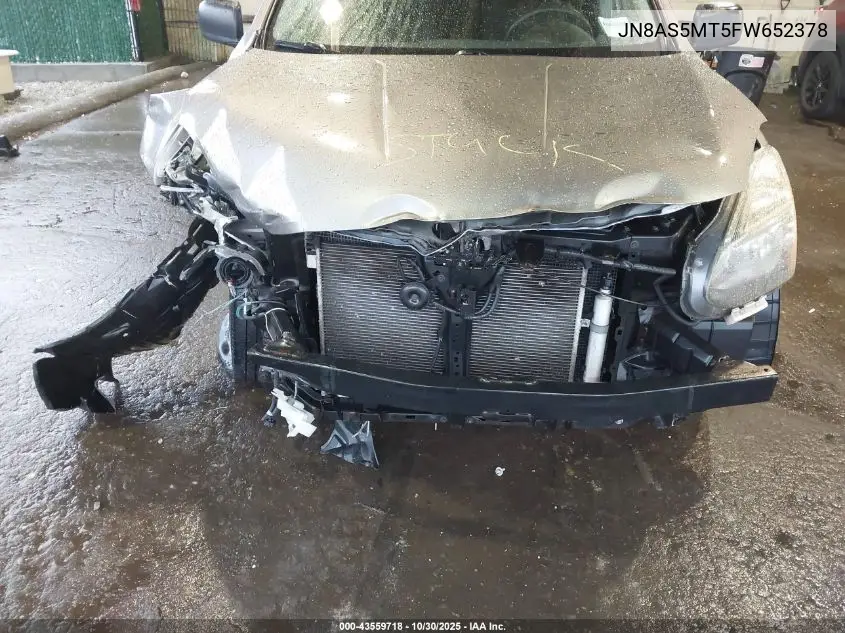 JN8AS5MT5FW652378 2015 Nissan Rogue Select S