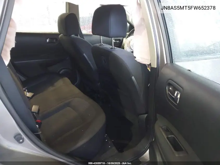 JN8AS5MT5FW652378 2015 Nissan Rogue Select S