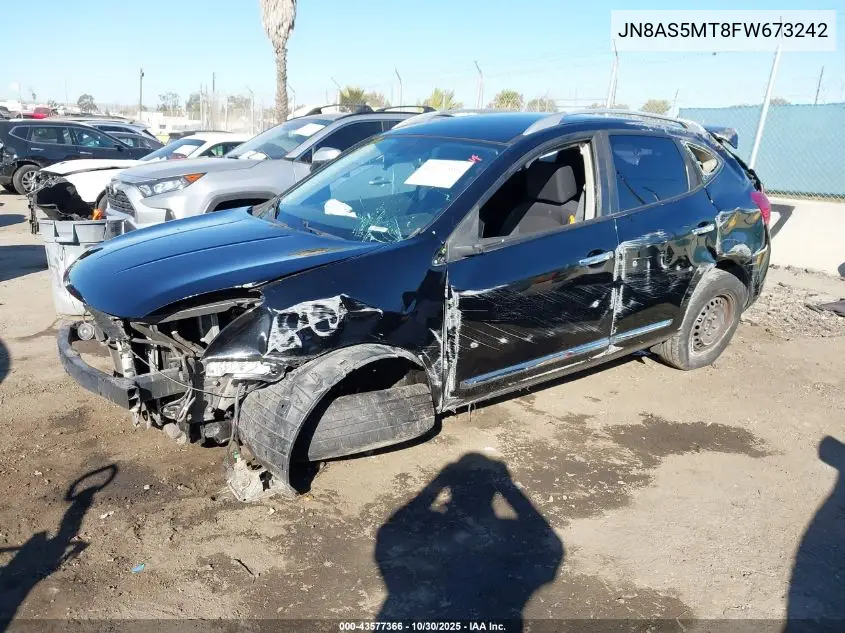 JN8AS5MT8FW673242 2015 Nissan Rogue Select S