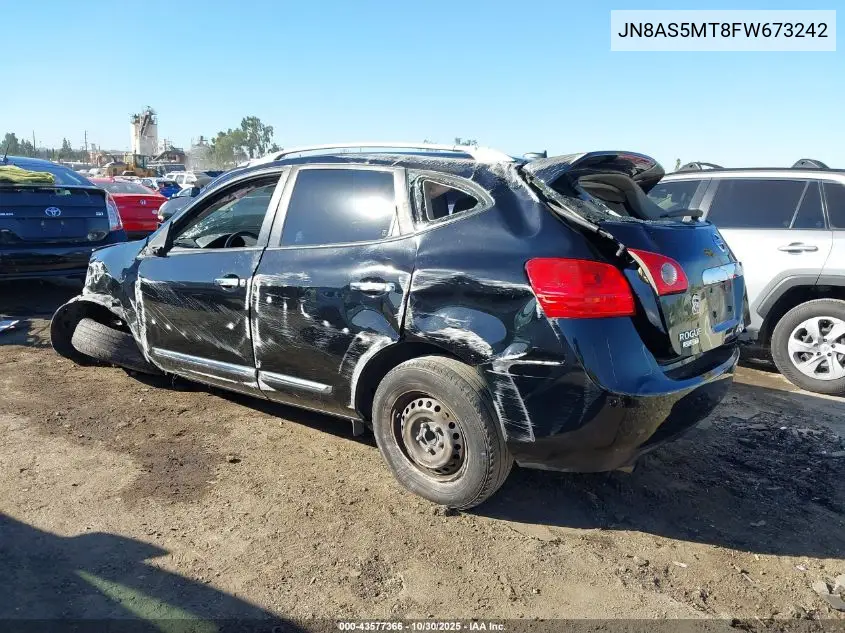 JN8AS5MT8FW673242 2015 Nissan Rogue Select S