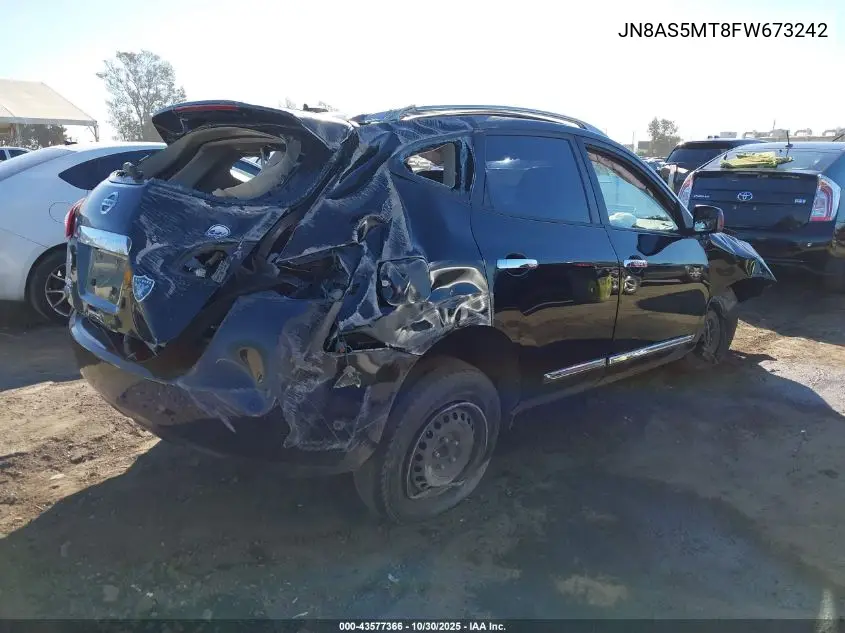 JN8AS5MT8FW673242 2015 Nissan Rogue Select S