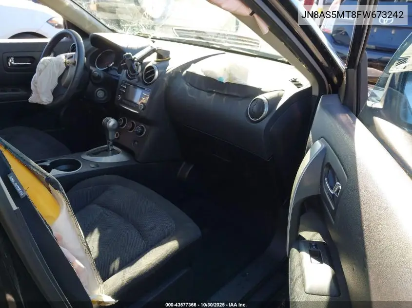 JN8AS5MT8FW673242 2015 Nissan Rogue Select S