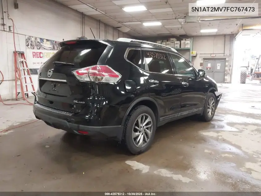 5N1AT2MV7FC767473 2015 Nissan Rogue Sl