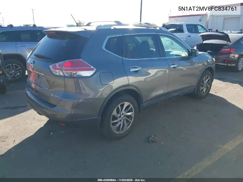5N1AT2MV8FC834761 2015 Nissan Rogue Sl