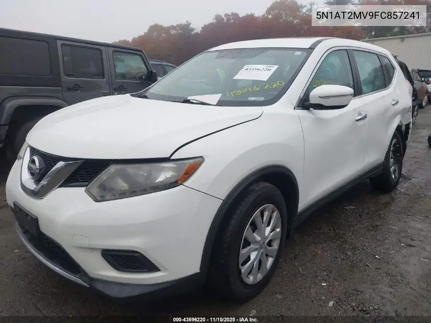 5N1AT2MV9FC857241 2015 Nissan Rogue S