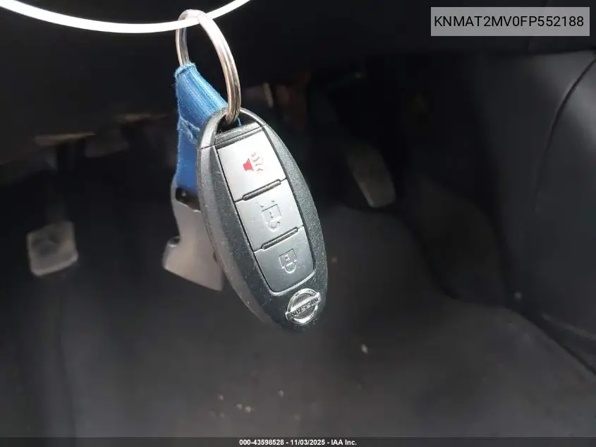 KNMAT2MV0FP552188 2015 Nissan Rogue Sv