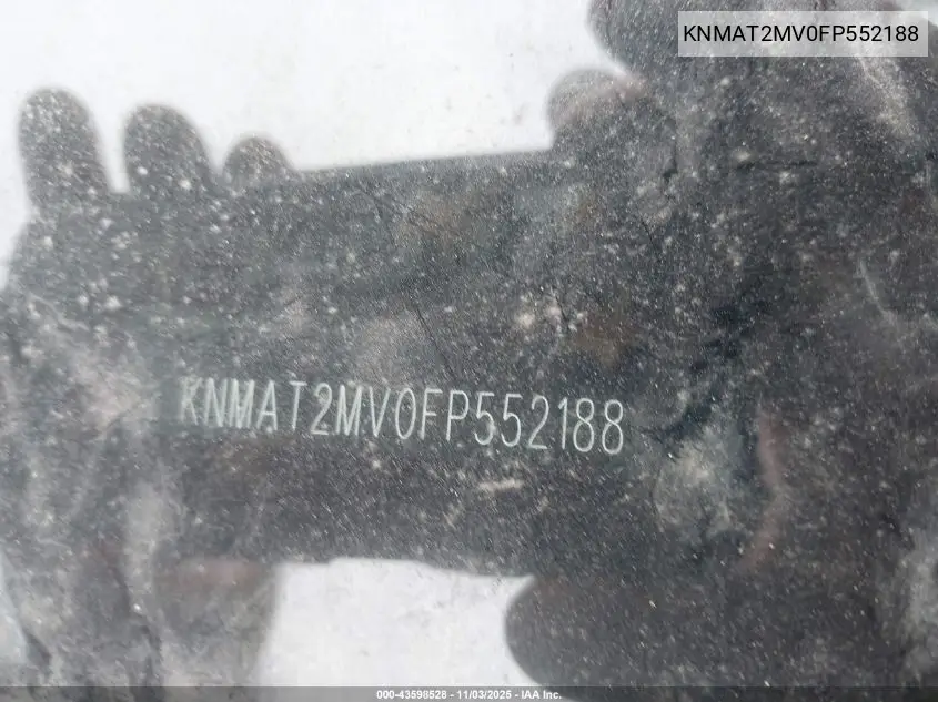 KNMAT2MV0FP552188 2015 Nissan Rogue Sv