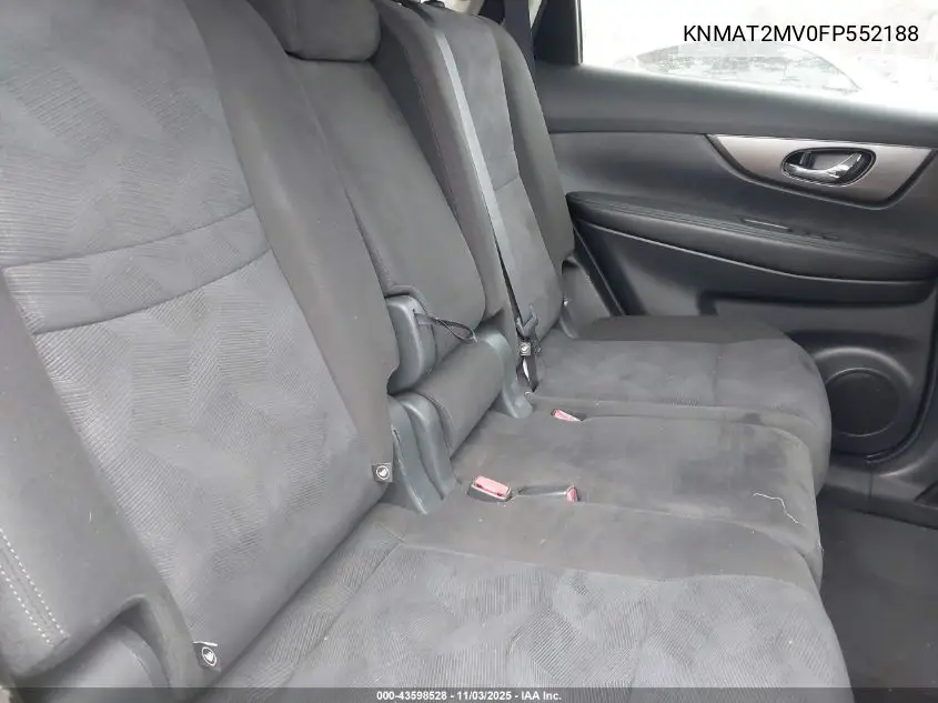 KNMAT2MV0FP552188 2015 Nissan Rogue Sv
