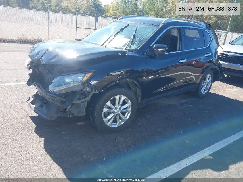 5N1AT2MT5FC881373 2015 Nissan Rogue Sv