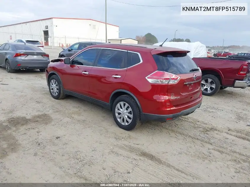 KNMAT2MT8FP515789 2015 Nissan Rogue S