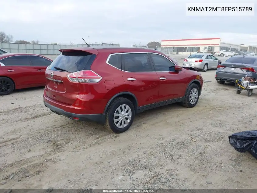 KNMAT2MT8FP515789 2015 Nissan Rogue S