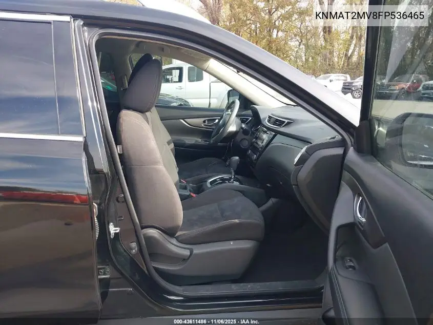 KNMAT2MV8FP536465 2015 Nissan Rogue Sv