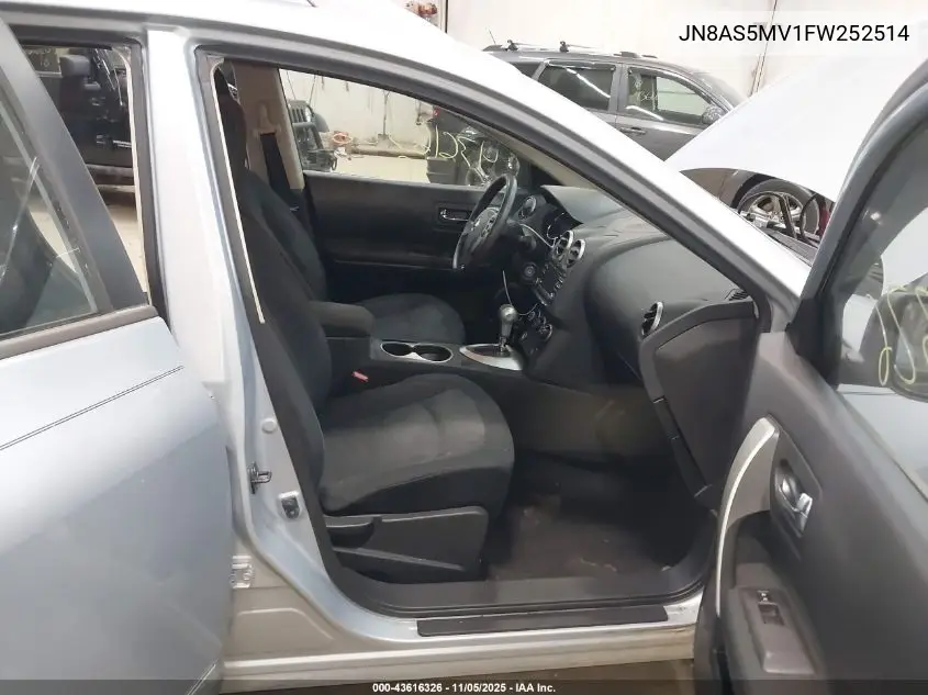JN8AS5MV1FW252514 2015 Nissan Rogue Select S