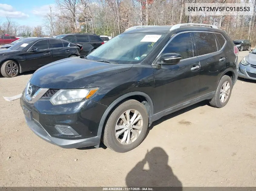 5N1AT2MV5FC918553 2015 Nissan Rogue Sv