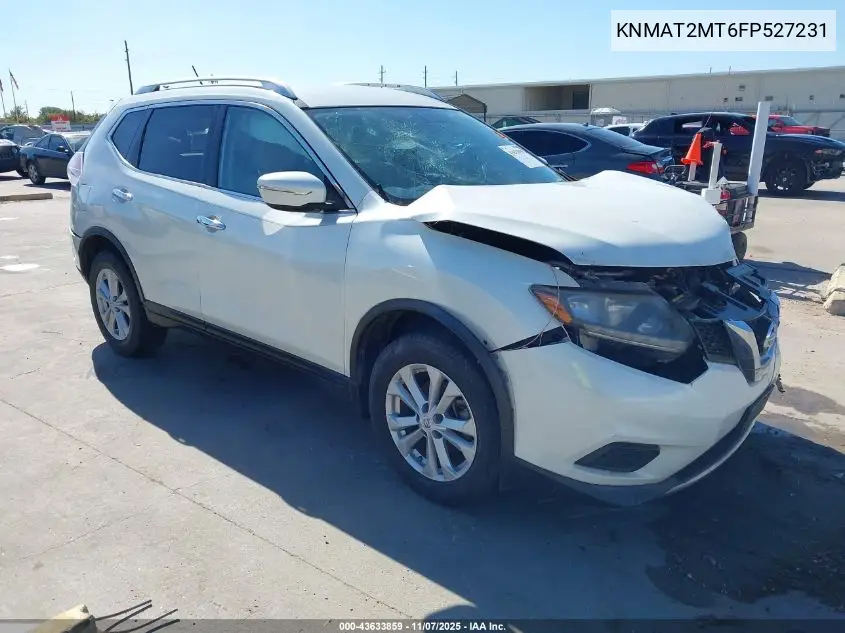 KNMAT2MT6FP527231 2015 Nissan Rogue Sv