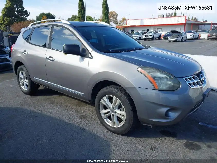 JN8AS5MTXFW165631 2015 Nissan Rogue Select S