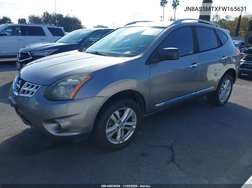 JN8AS5MTXFW165631 2015 Nissan Rogue Select S