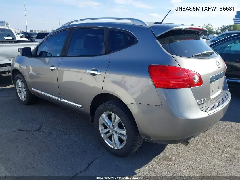 JN8AS5MTXFW165631 2015 Nissan Rogue Select S