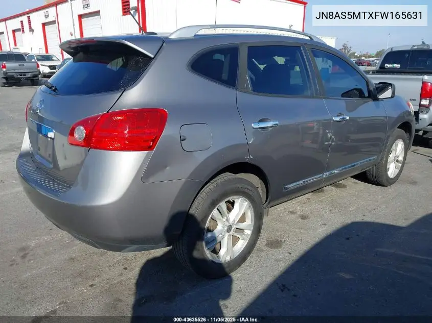 JN8AS5MTXFW165631 2015 Nissan Rogue Select S