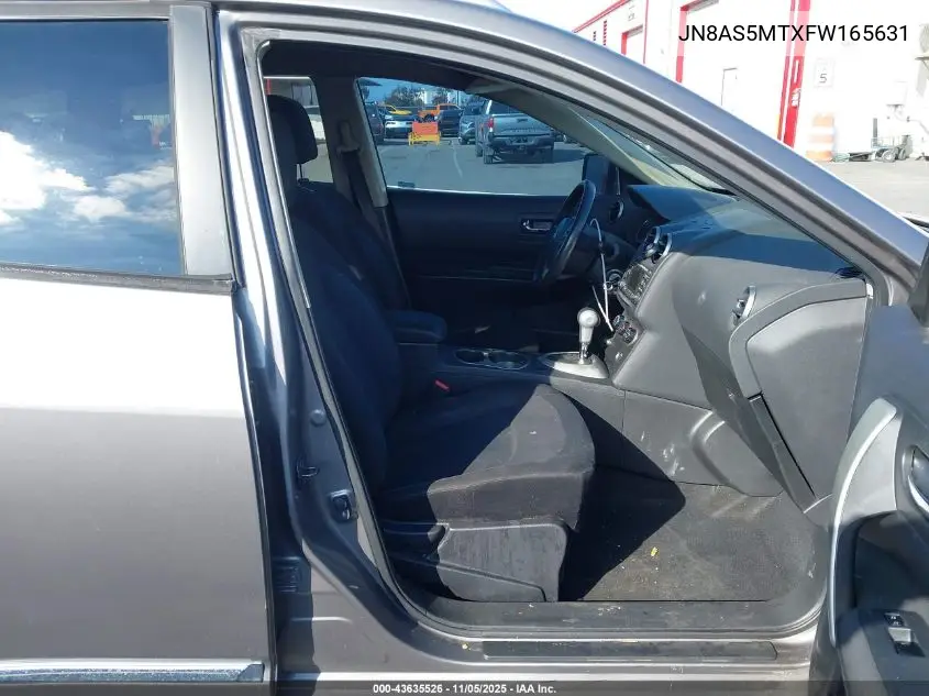 JN8AS5MTXFW165631 2015 Nissan Rogue Select S