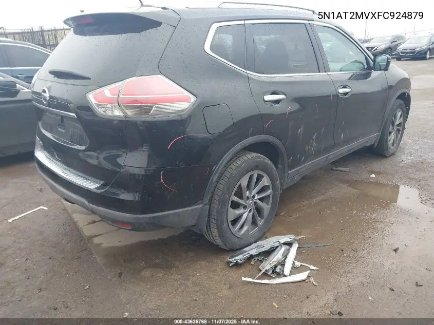 5N1AT2MVXFC924879 2015 Nissan Rogue Sl