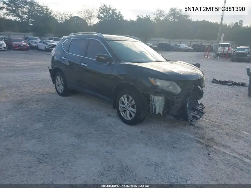 5N1AT2MT5FC881390 2015 Nissan Rogue Sv