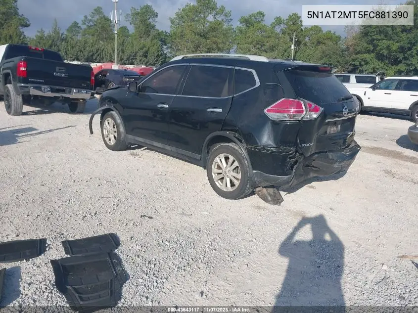 5N1AT2MT5FC881390 2015 Nissan Rogue Sv