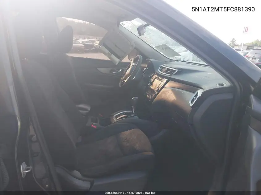 5N1AT2MT5FC881390 2015 Nissan Rogue Sv