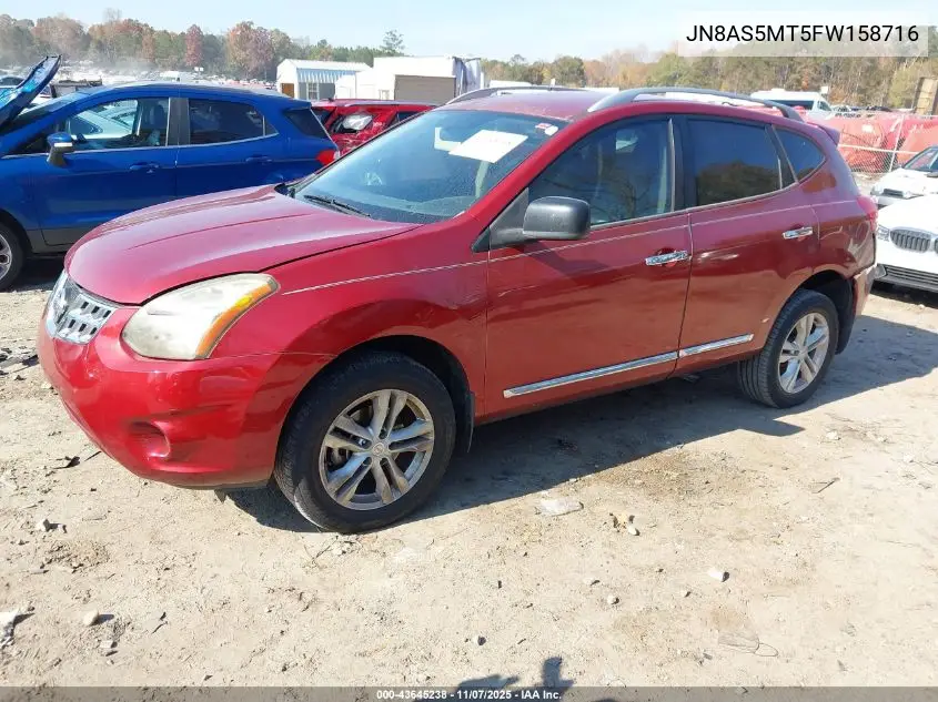 JN8AS5MT5FW158716 2015 Nissan Rogue Select S