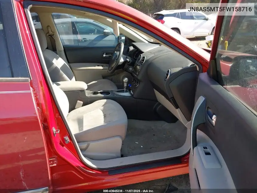JN8AS5MT5FW158716 2015 Nissan Rogue Select S