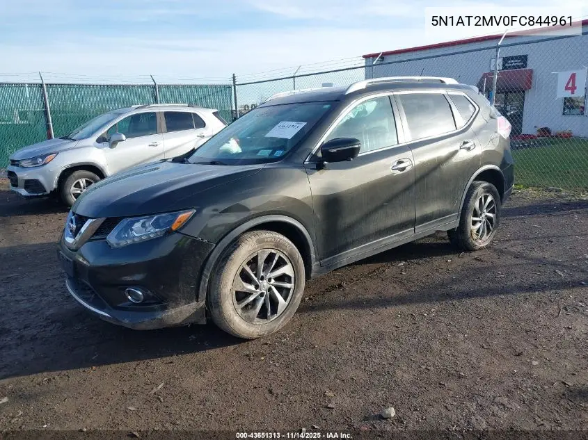5N1AT2MV0FC844961 2015 Nissan Rogue Sl