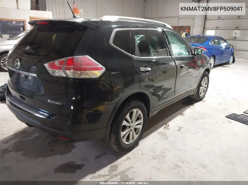 KNMAT2MV8FP509041 2015 Nissan Rogue Sv
