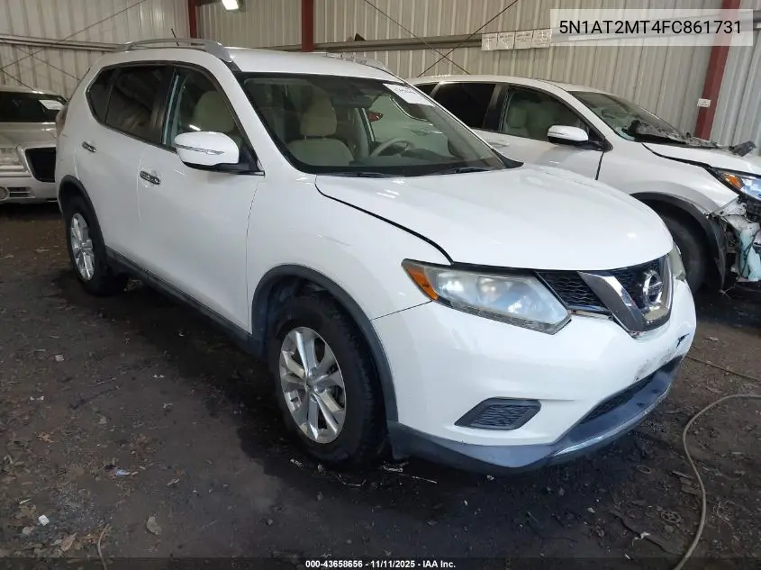 5N1AT2MT4FC861731 2015 Nissan Rogue Sv