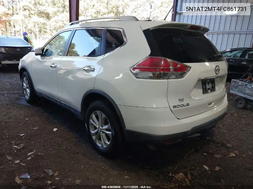 5N1AT2MT4FC861731 2015 Nissan Rogue Sv