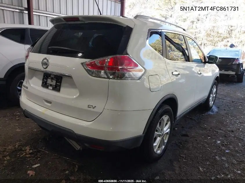 5N1AT2MT4FC861731 2015 Nissan Rogue Sv