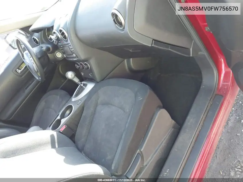 JN8AS5MV0FW756570 2015 Nissan Rogue Select S