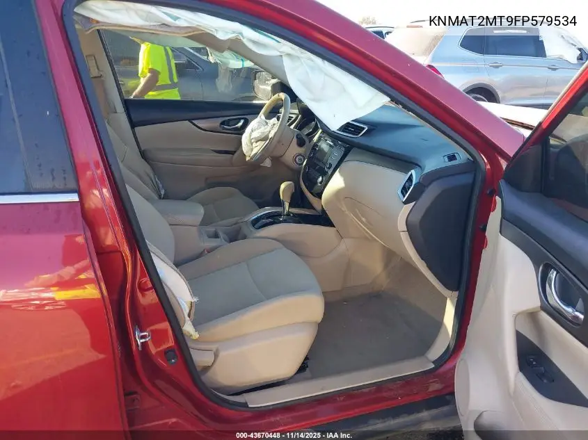 KNMAT2MT9FP579534 2015 Nissan Rogue S