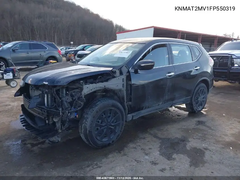 KNMAT2MV1FP550319 2015 Nissan Rogue S/Sl/Sv