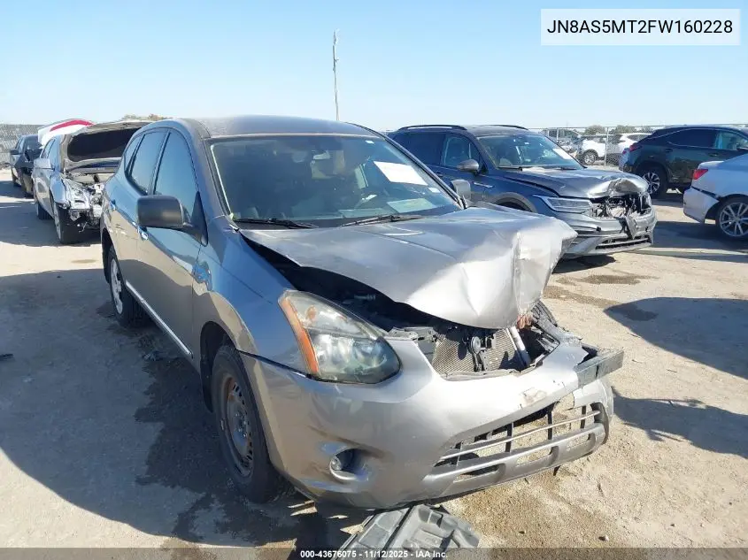 JN8AS5MT2FW160228 2015 Nissan Rogue Select S