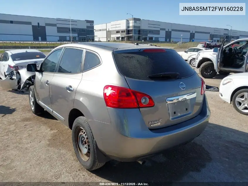 JN8AS5MT2FW160228 2015 Nissan Rogue Select S