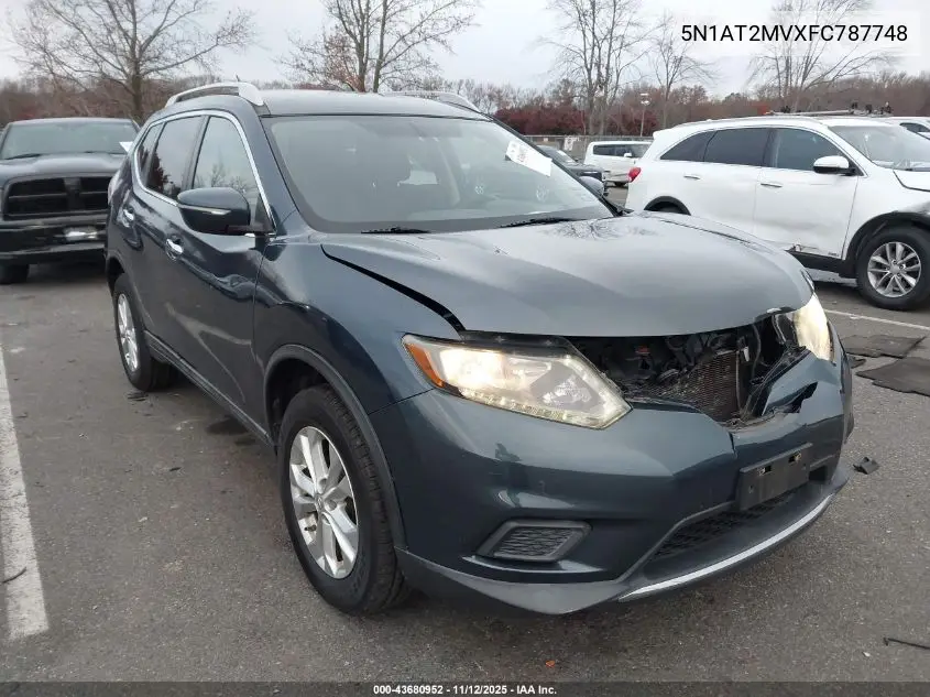 5N1AT2MVXFC787748 2015 Nissan Rogue Sv