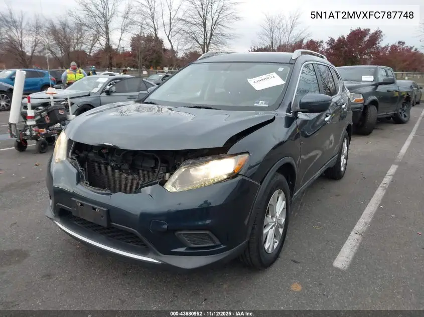 5N1AT2MVXFC787748 2015 Nissan Rogue Sv