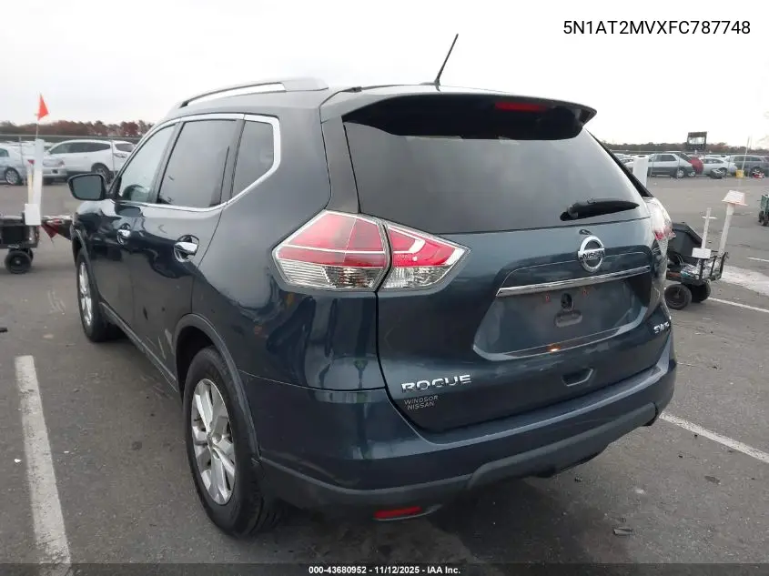 5N1AT2MVXFC787748 2015 Nissan Rogue Sv