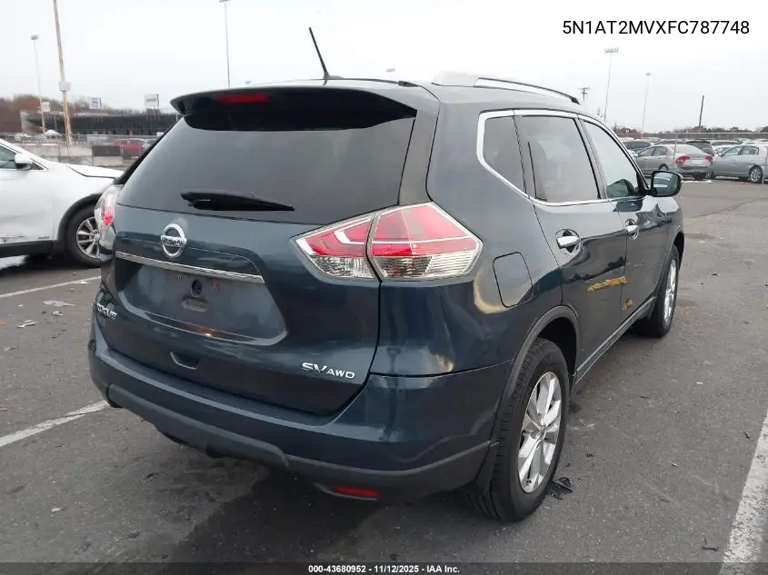 5N1AT2MVXFC787748 2015 Nissan Rogue Sv