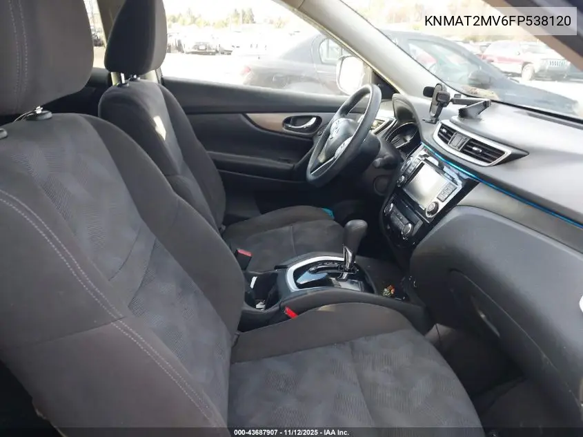 KNMAT2MV6FP538120 2015 Nissan Rogue Sv