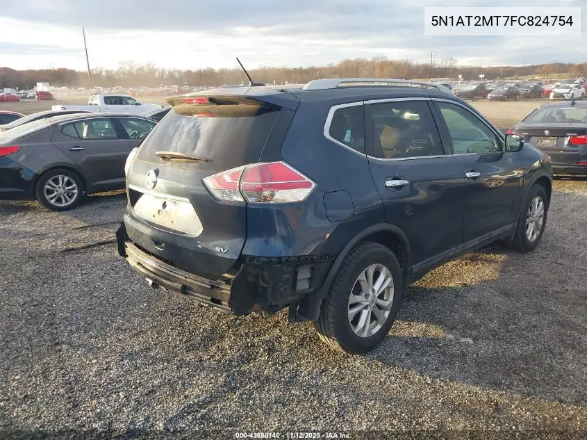 5N1AT2MT7FC824754 2015 Nissan Rogue Sv