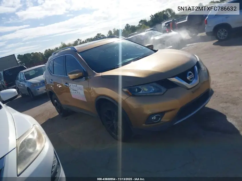 5N1AT2MTXFC786632 2015 Nissan Rogue Sl